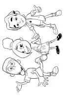 Jimmy Neutron kleurplaat 2